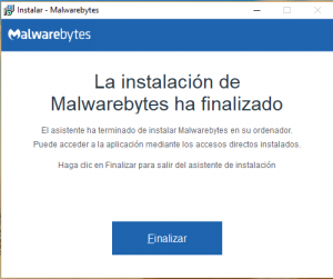 Malwarebytes instalacion 3